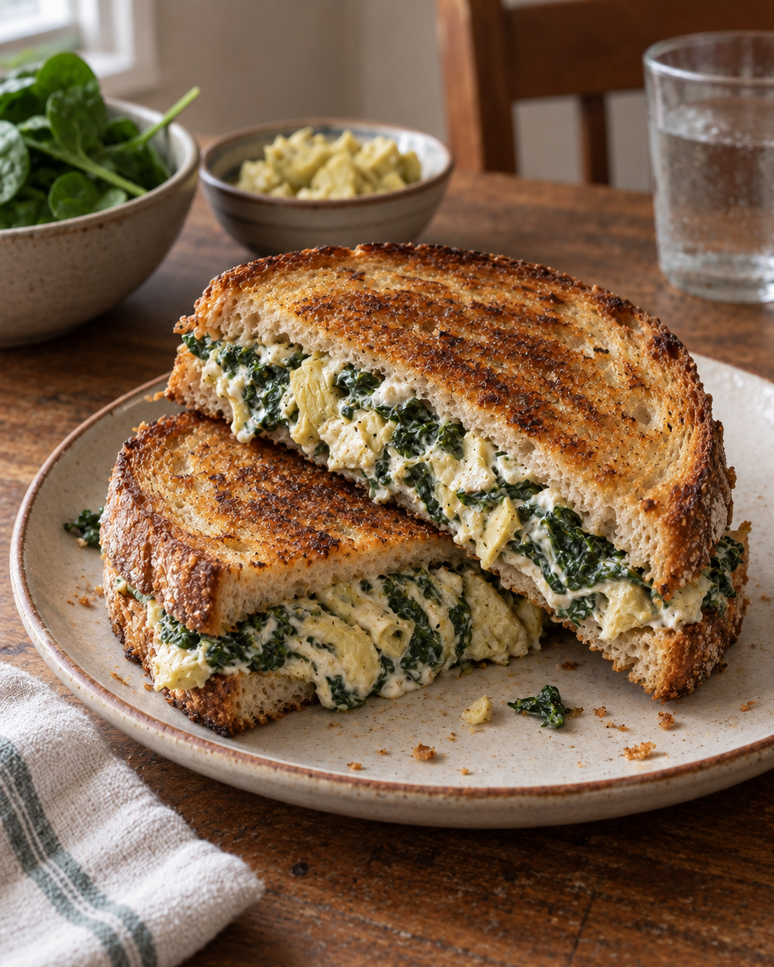 Spinach Artichoke Melt