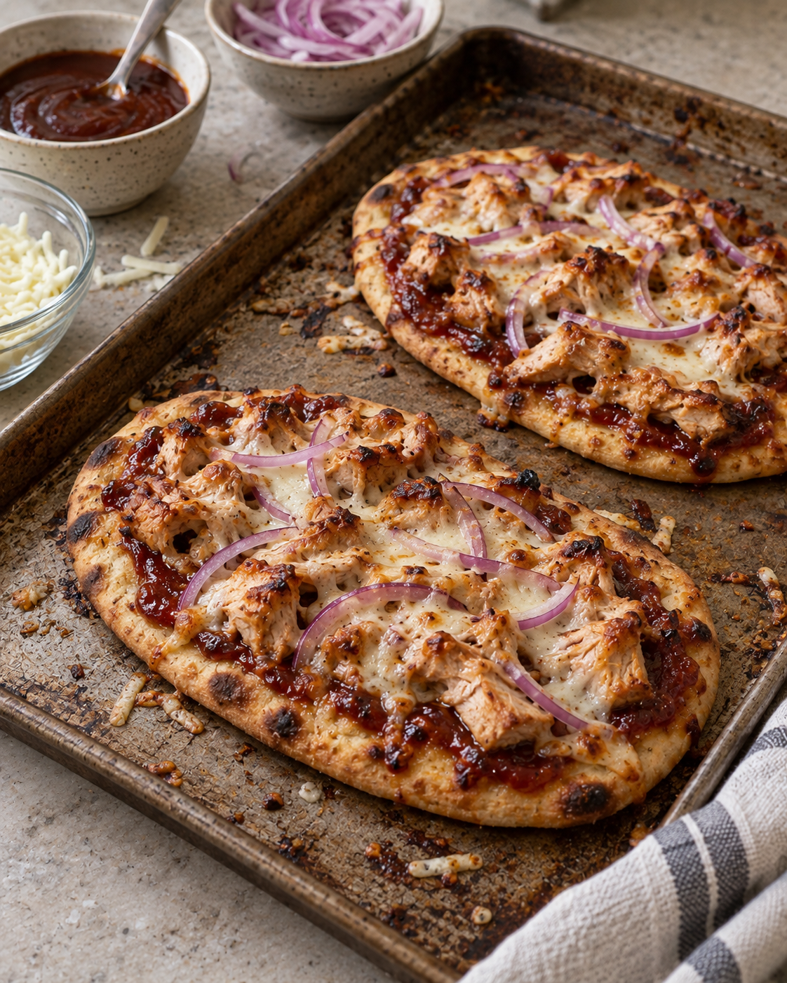 BBQ Chicken Flatbread